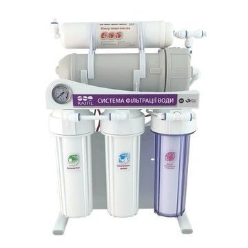 Фильтр для питьевой воды с системой обратного осмоса RAIFIL 600G 10" Slim 3/8" з насосом